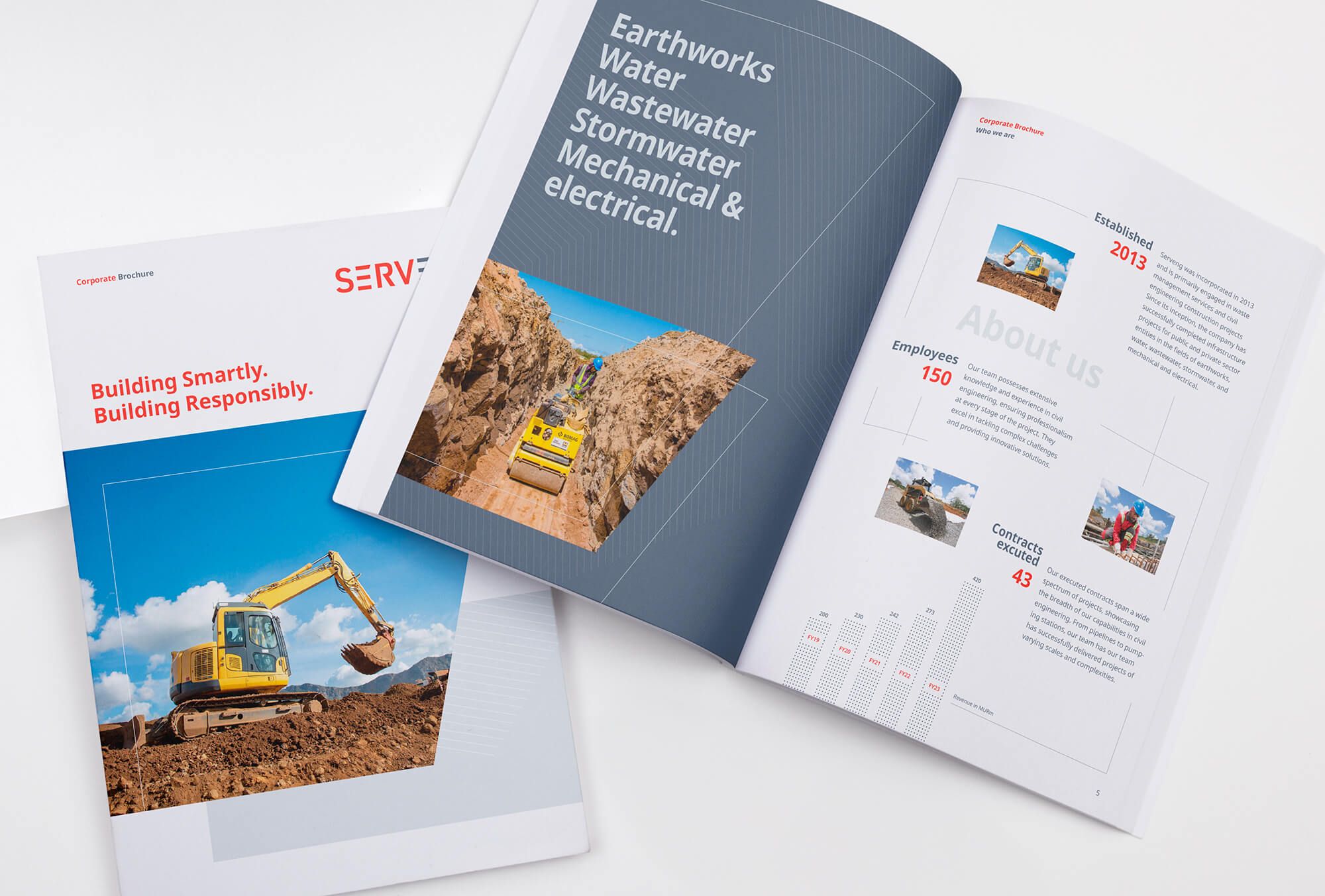 Serveng Brochure Design