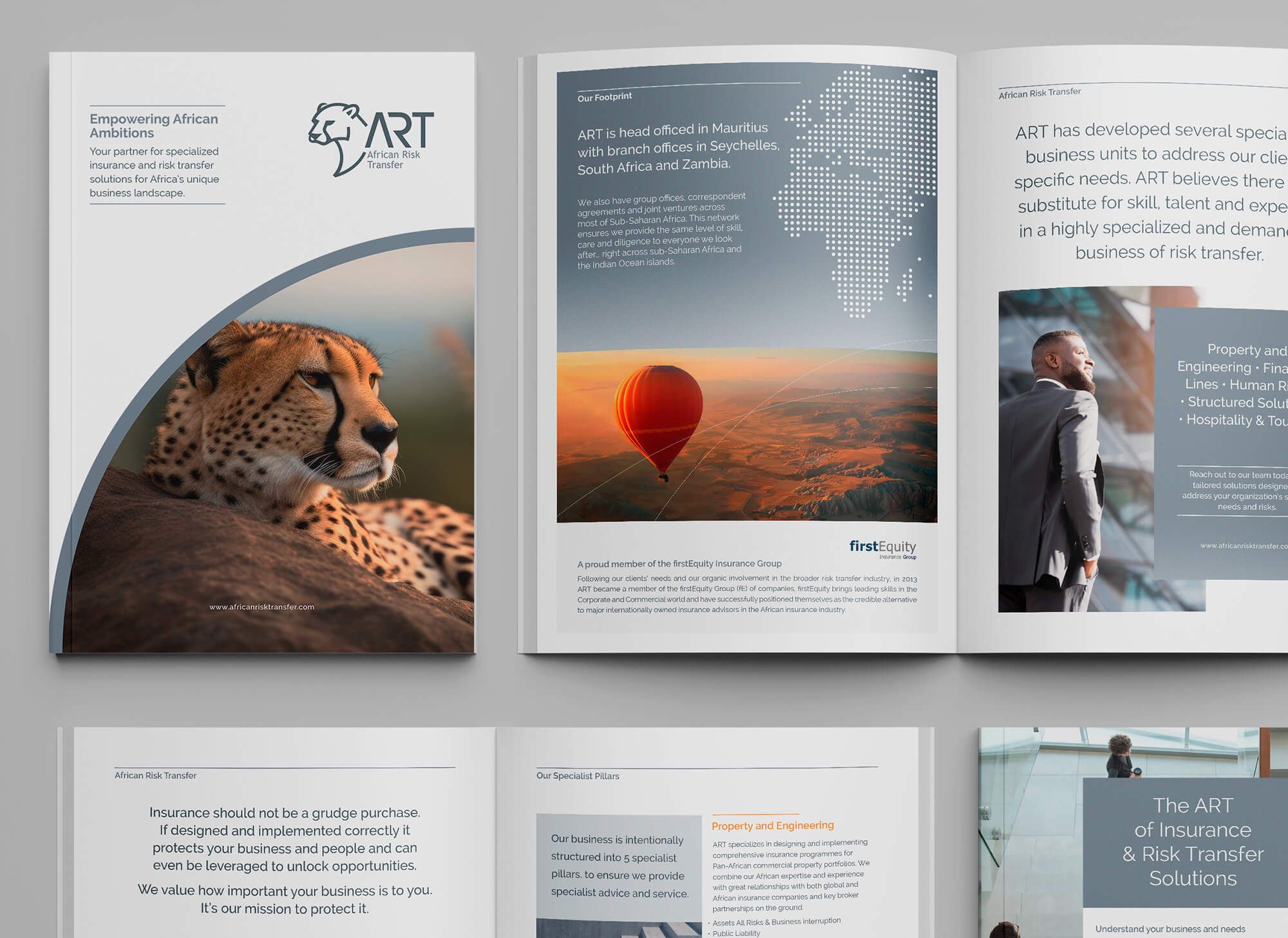 African Risk Transfer Brand Identity Design